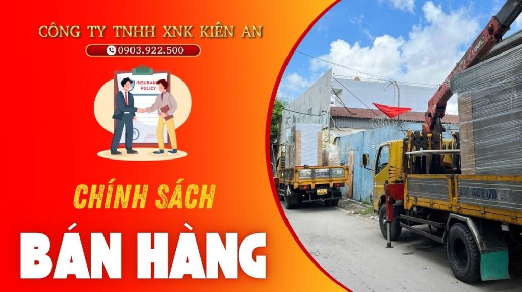 chính sách bán hàng của công ty Kiến An